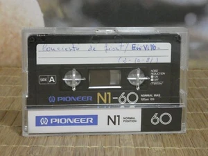 1 X PIONEER N1 VINTAGE CASSETTE. 1981-82 TYPE I. GOOD CONDITION. - Picture 1 of 6
