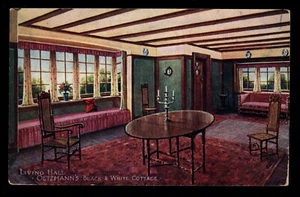 EXHIBITION 1910 JAPAN-BRITISH, OETZMANN'S COTTAGES INTERIOR - Picture 1 of 2
