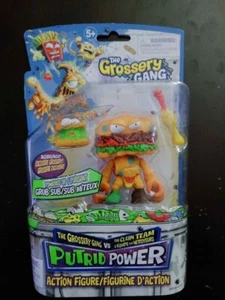 Grossery Gang - Moose Toys Putrid Power Grub Sub Action Figure - Mint/Sealed - Picture 1 of 2