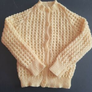 Hand Knitted Childrens Cardigan