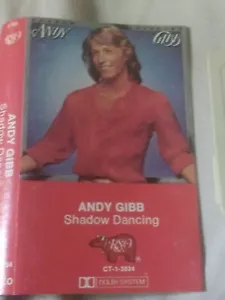 Andy Gibb-1978 Cassette Tape "Shadow Dancing " -His Best Album - Picture 1 of 4