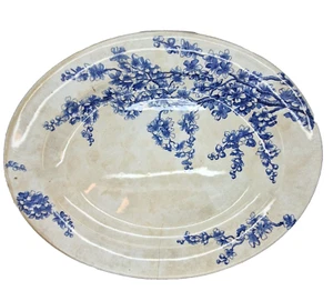 Peach Blow George Jones Oval Platter - Picture 1 of 6