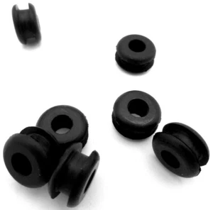 Rubber Grommet - For 5/16" Hole, 1/8" Thick Panel, Has 3/16" ID, Free Shipping! - Picture 1 of 12
