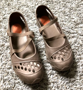 Skechers Damenschuhe 7,5 bronzefarben Cali Gear Mary Jane Wasserriemen geschlossene Zehe - Bild 1 von 12