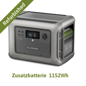 Zusatzbatterie B1000 für R1500 / R2500 Solargenerator 1152Wh LiFePO4 Outdoor - Bild 1 von 7