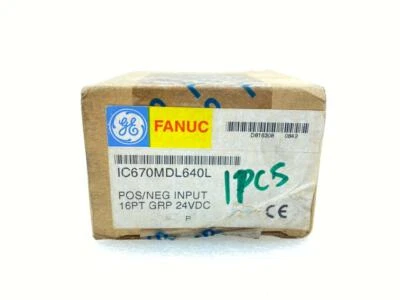 GE FANUC IC670MDL640L POS/NEG INPUT MODULE  - Image 1 of 4