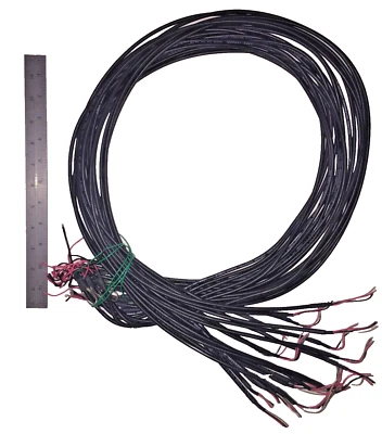 20 pcs 4ft Belden 1350SB Shipboard Digital Audio Cable AES/EBU Shielded Pair - Image 1 of 3