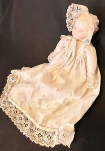 Baby Doll Porcelain head arms and feet Victoria Impex Corp 9 1/2 inches Tall - Picture 1 of 19