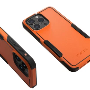 Slim Case For iPhone 14 Pro Wireless Charging Compatible Cover Orange - Picture 1 of 6