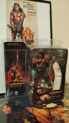 CONAN THE BARBARIAN Series 1 NECA War Paint Schwarzenegger RARE Near Mint New Cover