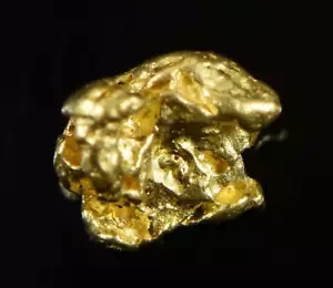 Natürliches Goldnugget Australisch 0,24 Gramm Original - Bild 1 von 9