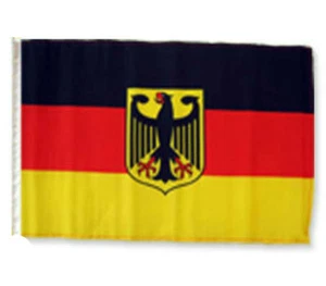 12x18 12"x18" Alemania Manga Águila Alemana Bandera Barco Coche Jardín 100D - Imagen 1 de 1