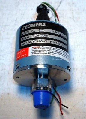 Omega PX-621 High Accuracy Pressure Transducer - Image 1 of 3