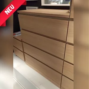 🔵🟡 IKEA Malm Kommode 4 Schubladen Wäscheschrank Sideboard NEU ungeöff. OVP - Bild 1 von 9