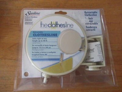 Sunline retractable clothesline NEW IN PACKAGE - Image 1 of 2