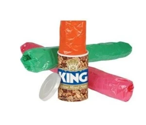 Fake Three Snakes in a Can - King Deluxe Mixed Nuts With 3 Snakes Gag Prank Toy! - Picture 1 of 4