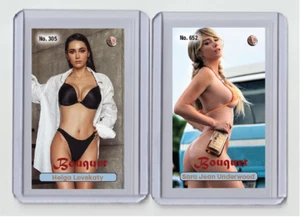 Helga Lovekaty rare MH Bouquet #'d x/3 Tabakkarte Nr. 305 - Bild 1 von 1