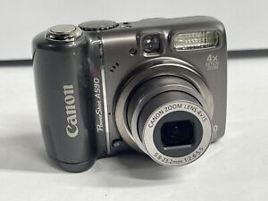 Canon PowerShot A590 Digital Camera 8 Megapixel IS 4x Optical 2GB SD-Card - READ