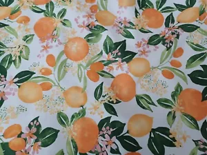 Tovaglia arance limone 60"" x 83"" C&C California agrumi vintage - Foto 1 di 5