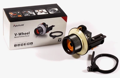 PRL) V-WHEEL APUTURE MFF-1 METAL FOLLOW FOCUS CAMERA FIT LENSES 52-86 mm - Imagen 1 de 4