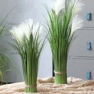 60cm Artificial Plant Grass Silk For Home And Garden Imitation Plants Decor NEW - Picture 1 of 10