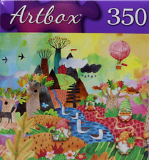 350 Pieces Jigsaw Puzzle Gnome Island 20 X 12 Artbox