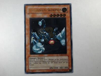 Yugioh MILLENNIUM SKORPION , tlm-de009 Ultimate Rare deutsch Near Mint  - Bild 1 von 4