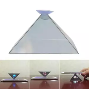 3D Holographic Hologram Display Pyramid Projector Video Phone; 2022 Tablet D9J2/ - Picture 1 of 12
