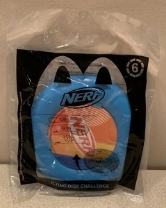 McDonald’s Happy Meal Toy Nerf Flying Disk Challenge 2023 # 6.  NEW ~ Sealed - Picture 1 of 4