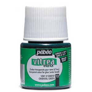 Glass Paint - Pebeo Vitrea 160 Oriental Green  - Picture 1 of 1