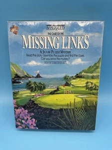 Rompecabezas vintage bePuzzled Case of the Missing Links 1990 nuevo en paquete - Imagen 1 de 4