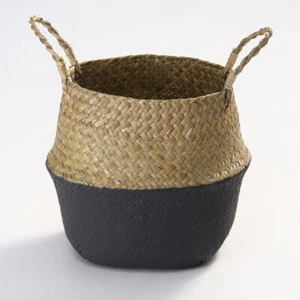 Plant Pots Containers Seagrass Plant Basket Toy Storage Basket - Picture 1 of 12