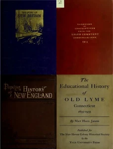 150 Old Books on Connecticut History Genealogy Ancestry Family Record V.5 on DVD - Picture 1 of 12