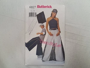 Butterick Pattern - Unisex Juniors' Pants (1/2-7/8) #6027 - Uncut - Picture 1 of 5