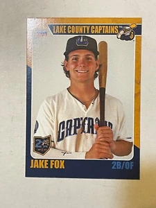 Jake Fox 2023 Lake County Captains Card MILB - Bild 1 von 1
