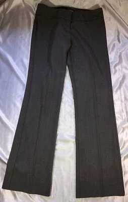 Kenneth Cole 裤子裤工作职业灰色直筒女式 6 码平均 — 第 1/4 张图片