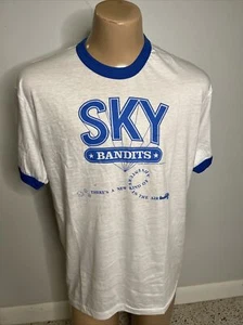Vintage Dead Stock 1986 SKY BANDITS Movie Promo T-Shirt XL WORLD WAR I Airplanes - Bild 1 von 5