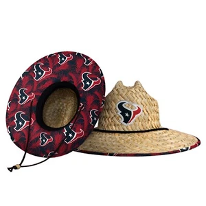 Houston Texans FOCO Team Floral Straw Hat - Picture 1 of 3
