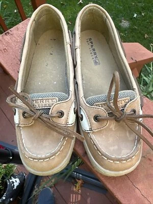 SPERRY Top Sider Angelfish Boat Shoes - Womens Size 4.5 Pre-Loved, Nice - Image 1 of 4