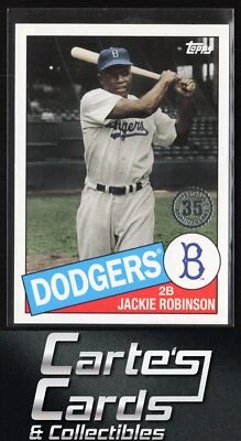 Jackie Robinson 2020 Topps #85-22 1985 Topps 35th Anniversary Series One Dodgers - Image 1 of 2