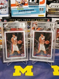 2003-04 TOPPS CHROME DARKO MILICIC ROOKIE CARD ENGLISH & SERBIAN VERSION BGS RC - Picture 1 of 2