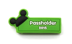Disney Magic Band Slider - 2015 - AP Jahreskarte - GRÜN **EINGESTELLT** - Bild 1 von 1