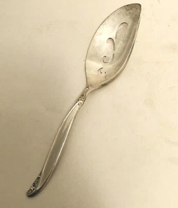 Servidor de pastel/pastelera Rogers 1847 plateado patrón "Leilani" - Imagen 1 de 3