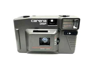Carena 35F Point&shoot Con 33mm Cámara Compacta Analógica 35mm! Blitz Defecto - Imagen 1 de 4