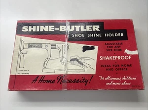 Vintage Shine Butler Shoe Shine Holder With Original Box - Picture 1 of 6