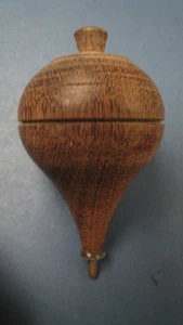 Vintage Hard Wood Spinning Top Toy VCG - Picture 1 of 5