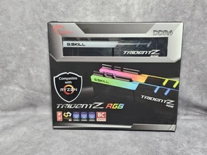 G.SKILL Trident Z RGB (For AMD) 16GB (2 x 8GB) 288-Pin PC RAM DDR4 3600 PC4 - Picture 1 of 8