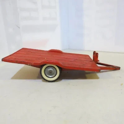 Reboque basculante Tru-Scale com guincho feito 1963 EUA por Carter 1/16 TS-303-G - Imagem 1 de 4