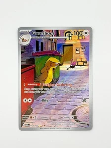 Gumshoos Illustration Rare 153/132 Ultra Rare Holo Mega Evolution - Picture 1 of 2