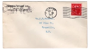 #643 Vermont Sesquicentennial 1928 FDC - Unofficial U/O Albany NY  Federal Stamp - Picture 1 of 2